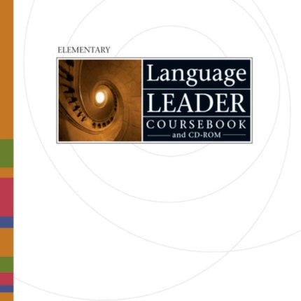 Language Leader Elementary Coursebook and CDRom