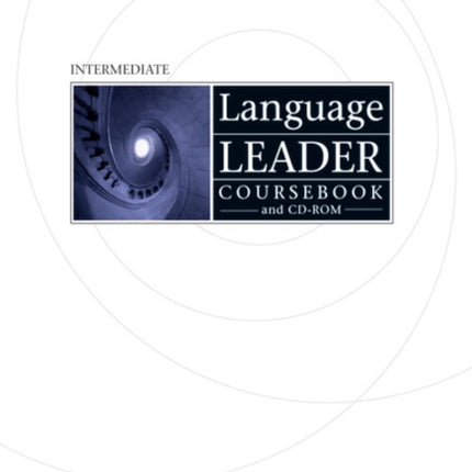 Language Leader Intermediate Coursebook and CDRom Pack