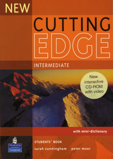 New Cutting Edge Intermediate Students Book and CDRom Pack