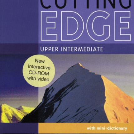 New Cutting Edge Upper Intermediate Students Book and CDRom Pack