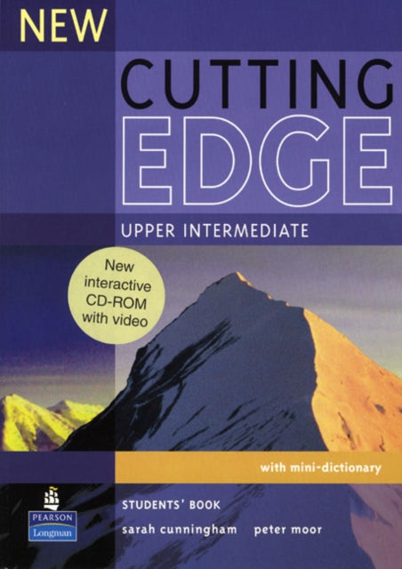 New Cutting Edge Upper Intermediate Students Book and CDRom Pack