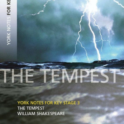 York Notes for KS3 Shakespeare The Tempest