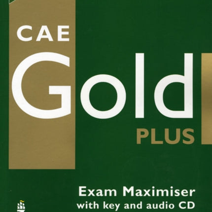 CAE Gold PLus Maximiser and CD with key Pack