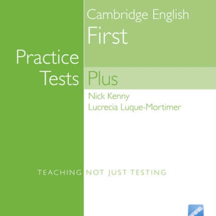 Practice Tests Plus FCE New Edition Students Book without KeyCDRom Pack