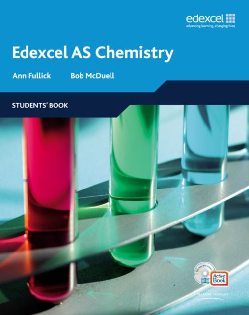 Edexcel A Level Science AS Chemistry Students Book with ActiveBook CD