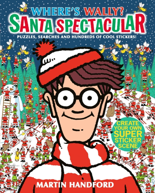 Where's Wally? Santa Spectacular Sticker Activity Book