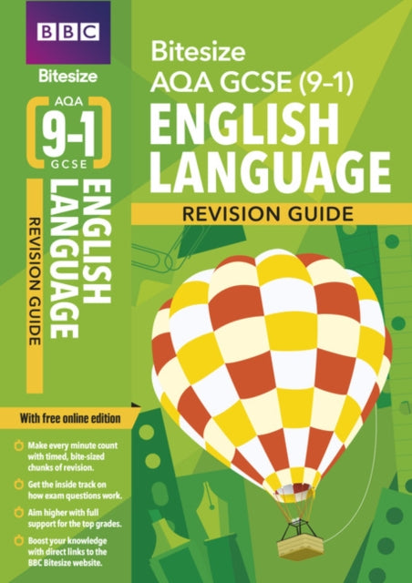 BBC Bitesize AQA GCSE  English Language Revision Guide incl. online edition  for 2025 and 2026 exams