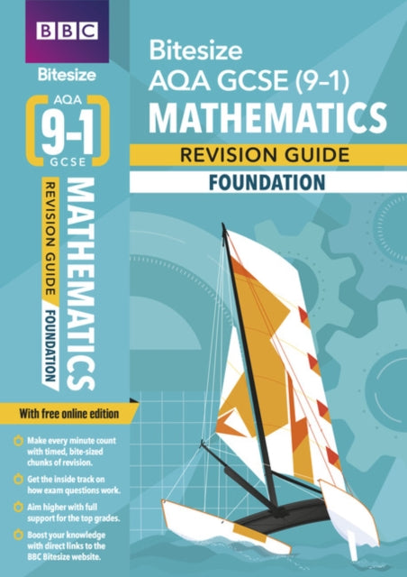 BBC Bitesize AQA GCSE  Maths Foundation Revision Guide incl. online edition  for 2025 and 2026 exams