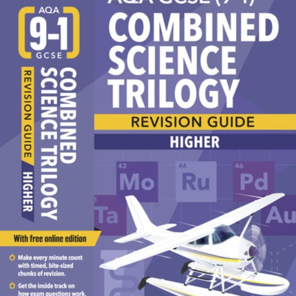 BBC Bitesize AQA GCSE  Combined Science Trilogy Higher Revision Guide incl. online edition  for 2025 and 2026 exams