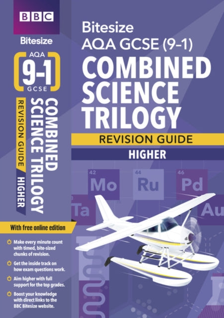 BBC Bitesize AQA GCSE  Combined Science Trilogy Higher Revision Guide incl. online edition  for 2025 and 2026 exams