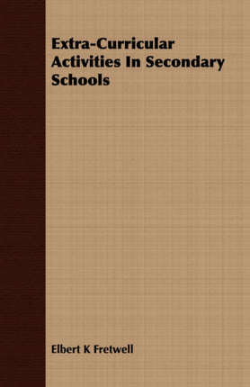ExtraCurricular Activities In Secondary Schools