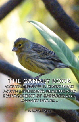 The Canary Book Containing Full Directions for the Breeding Rearing and Management of Canaries and Canary Mules Cage Making Formation of Canary  all Other Matters Connected with this Fancy