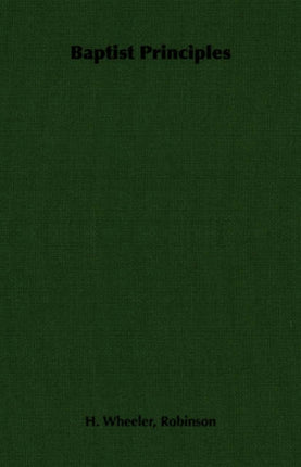 Baptist Principles