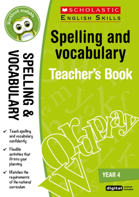 Spelling and Vocabulary Teachers Book Year 4