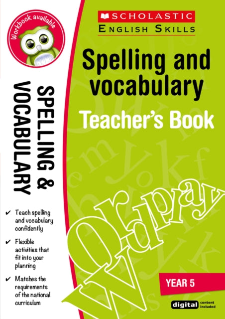 Spelling and Vocabulary Teachers Book Year 5