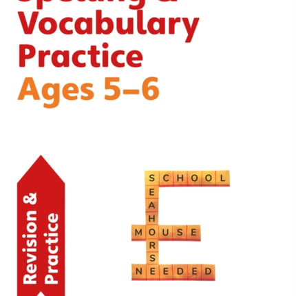 Spelling and Vocabulary Practice Ages 5-6