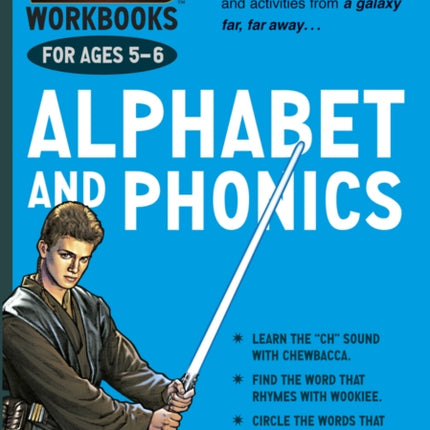 Star Wars Workbooks Alphabet and Phonics Ages 56