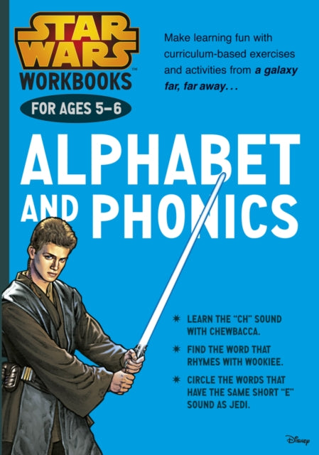 Star Wars Workbooks Alphabet and Phonics Ages 56