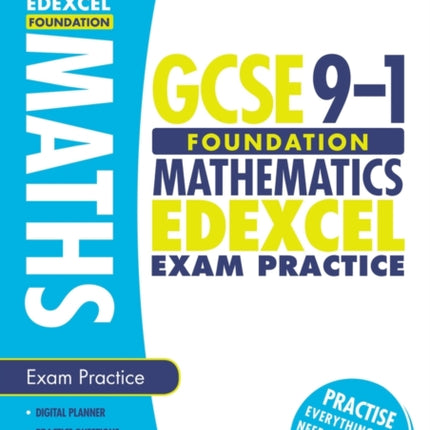 Maths Foundation Exam Practice Book for Edexcel