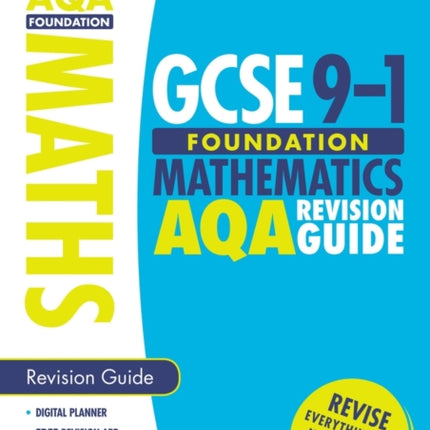 Maths Foundation Revision Guide for AQA