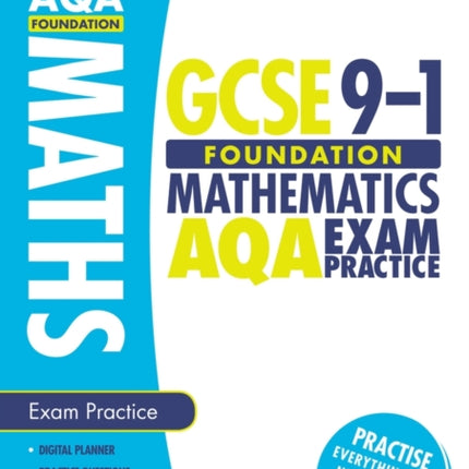 Maths Foundation Exam Practice Book for AQA