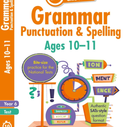 Grammar, Punctuation and Spelling - Year 6