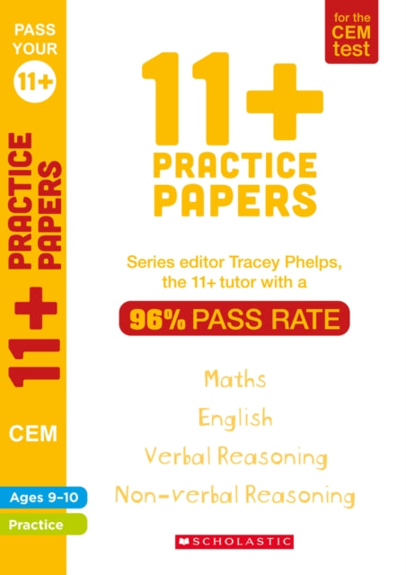 11+ Practice Papers for the CEM Test Ages 9-10