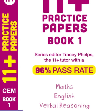 11+ Practice Papers for the CEM Test Ages 10-11 - Book 11