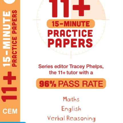 11+ 15-Minute Practice Papers for the CEM Test Ages 9-10