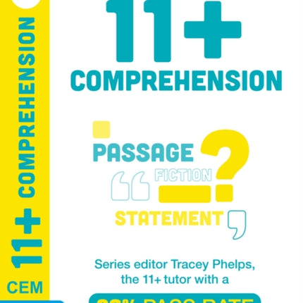 11+ English Comprehension Practice and Assessment for the CEM Test Ages 09-10