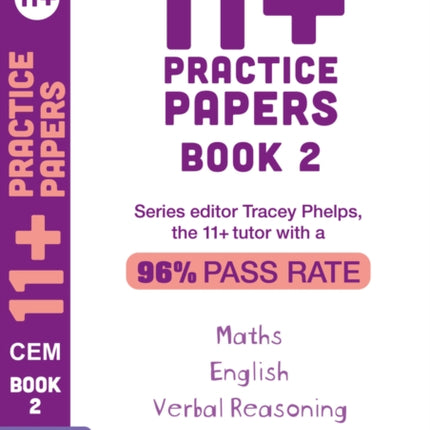 11+ Practice Papers for the CEM Test Ages 10-11 - Book 2