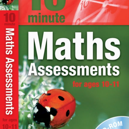 Ten Minute Maths Assessments ages 10-11 (plus CD-ROM)