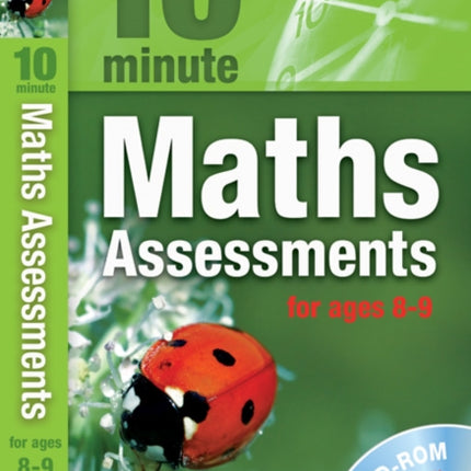 Ten Minute Maths Assessments ages 8-9 (plus CD-ROM)