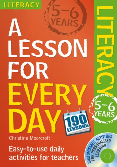 Lesson for Every Day Literacy Ages 56