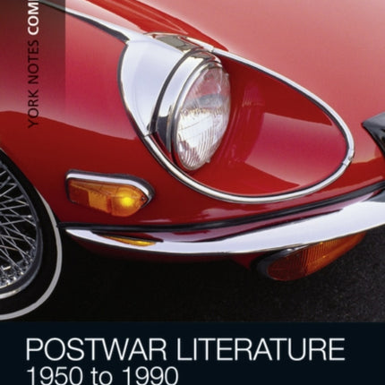 York Notes Companions Postwar Literature