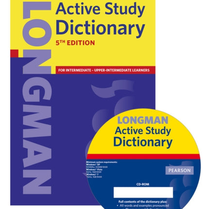 Longman Active Study Dictionary 5th Edition CDROM Pack