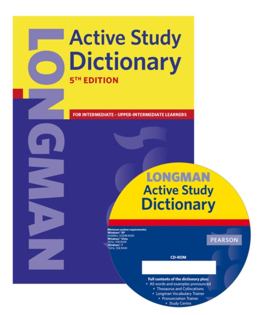 Longman Active Study Dictionary 5th Edition CDROM Pack