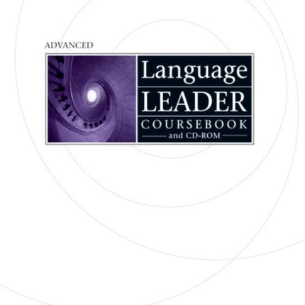 Language Leader Advanced Coursebook and CD Rom Pack