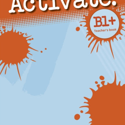 Activate B1 Teachers Book