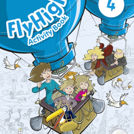 Fly High Level 4 Activity Book and CD ROM Pack