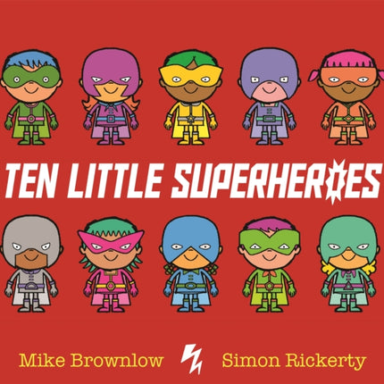 Ten Little Superheroes