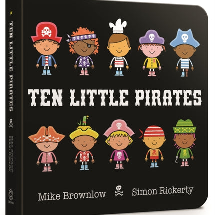 Ten Little Pirates Board Book