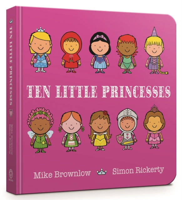 Ten Little Princesses: Board Book