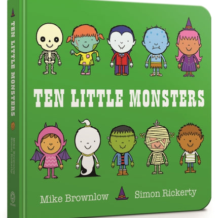 Ten Little Monsters Board Book