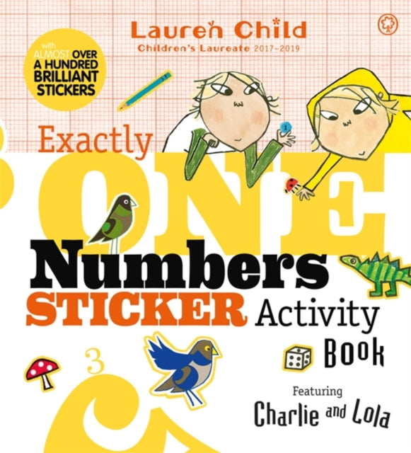 Charlie and Lola Exactly One Numbers Sticker Activity Book