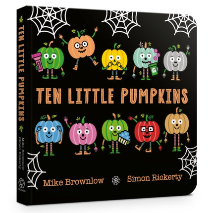 Ten Little Pumpkins Board Book