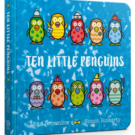 Ten Little Penguins Board Book