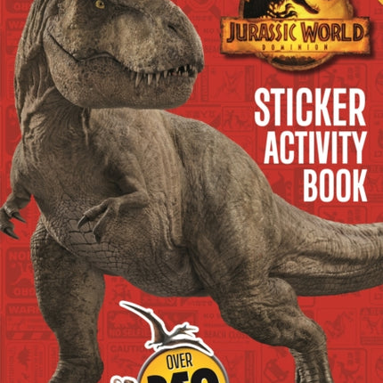 Official Jurassic World Dominion Sticker Activity Book: Over 250 Stickers