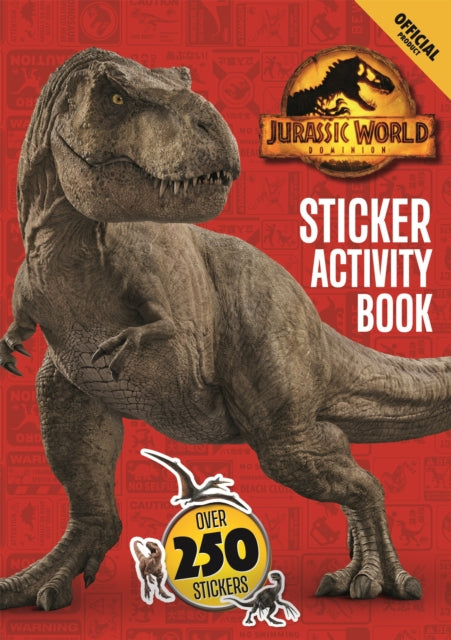 Official Jurassic World Dominion Sticker Activity Book: Over 250 Stickers