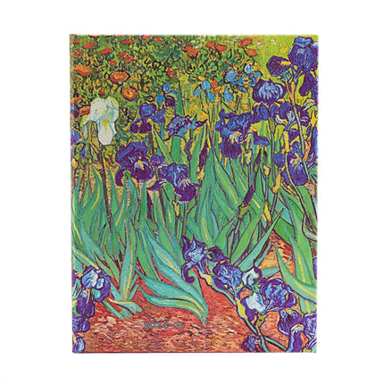 Paperblanks 20242025 Weekly Planner Van Gogh Irises Van Gogh Irises 18Month Ultra Vertical Elastic Band 208 Pg 80 GSM